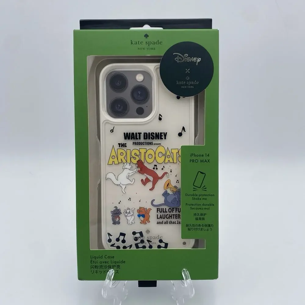 Disney X Kate Spade New York Aristocats iPhone 14 Pro Max Case KC664